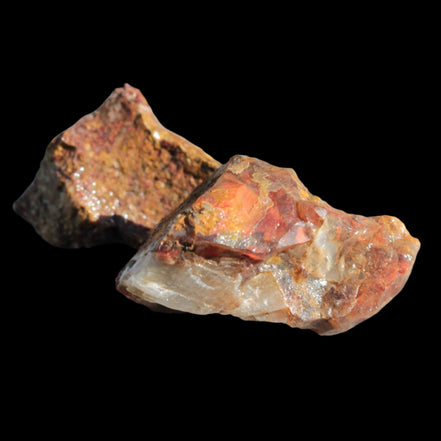 Pietersite 2/3 natural stones from Namibia 22.9-26.9g in sunshine - Rocks and Things Store