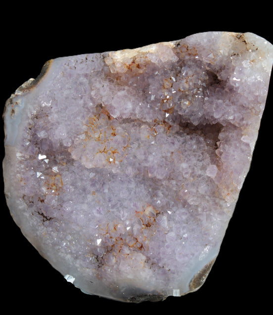 Amethyst geode 145*122*35mm 795g Rocks and Things
