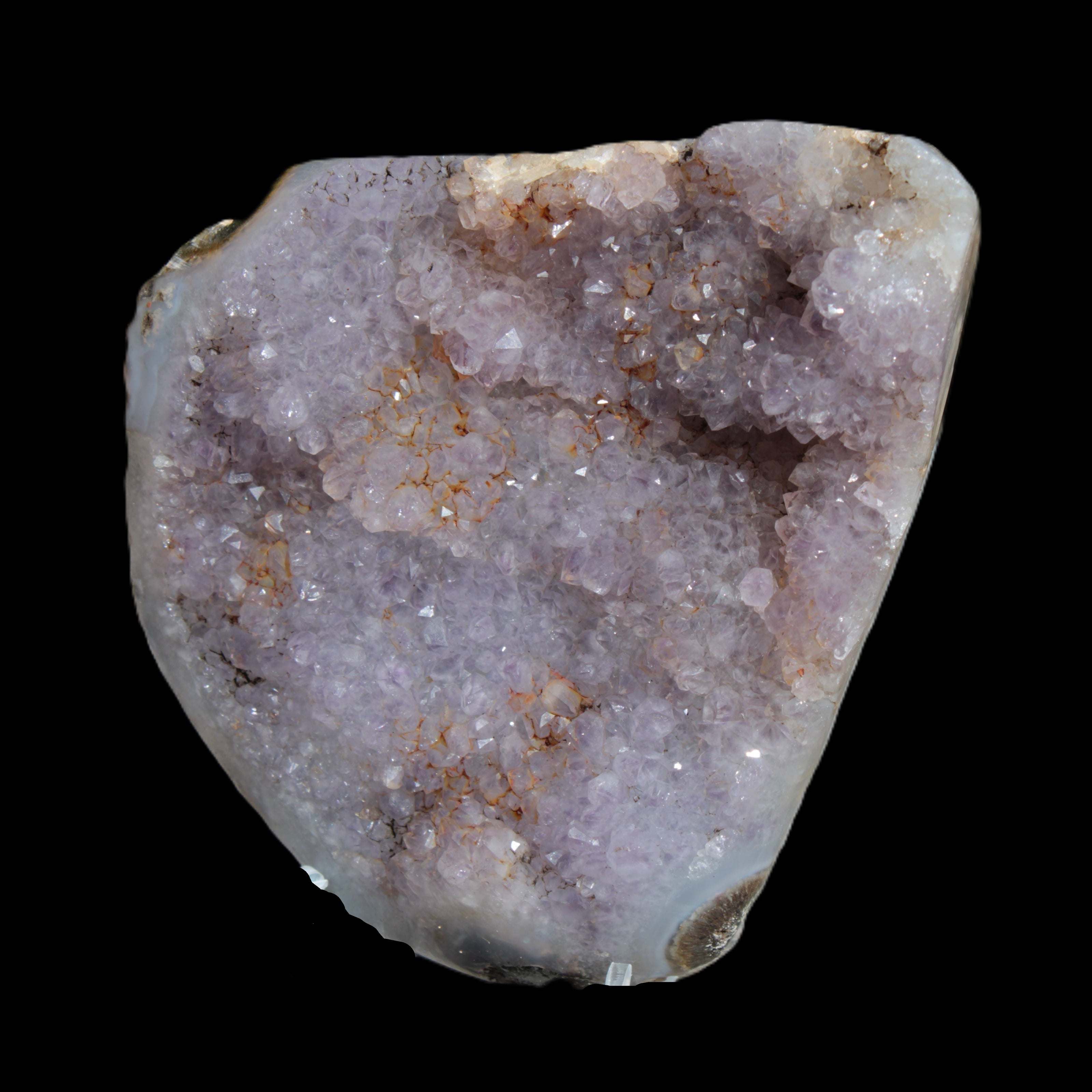 Amethyst geode 145*122*35mm 795g Rocks and Things