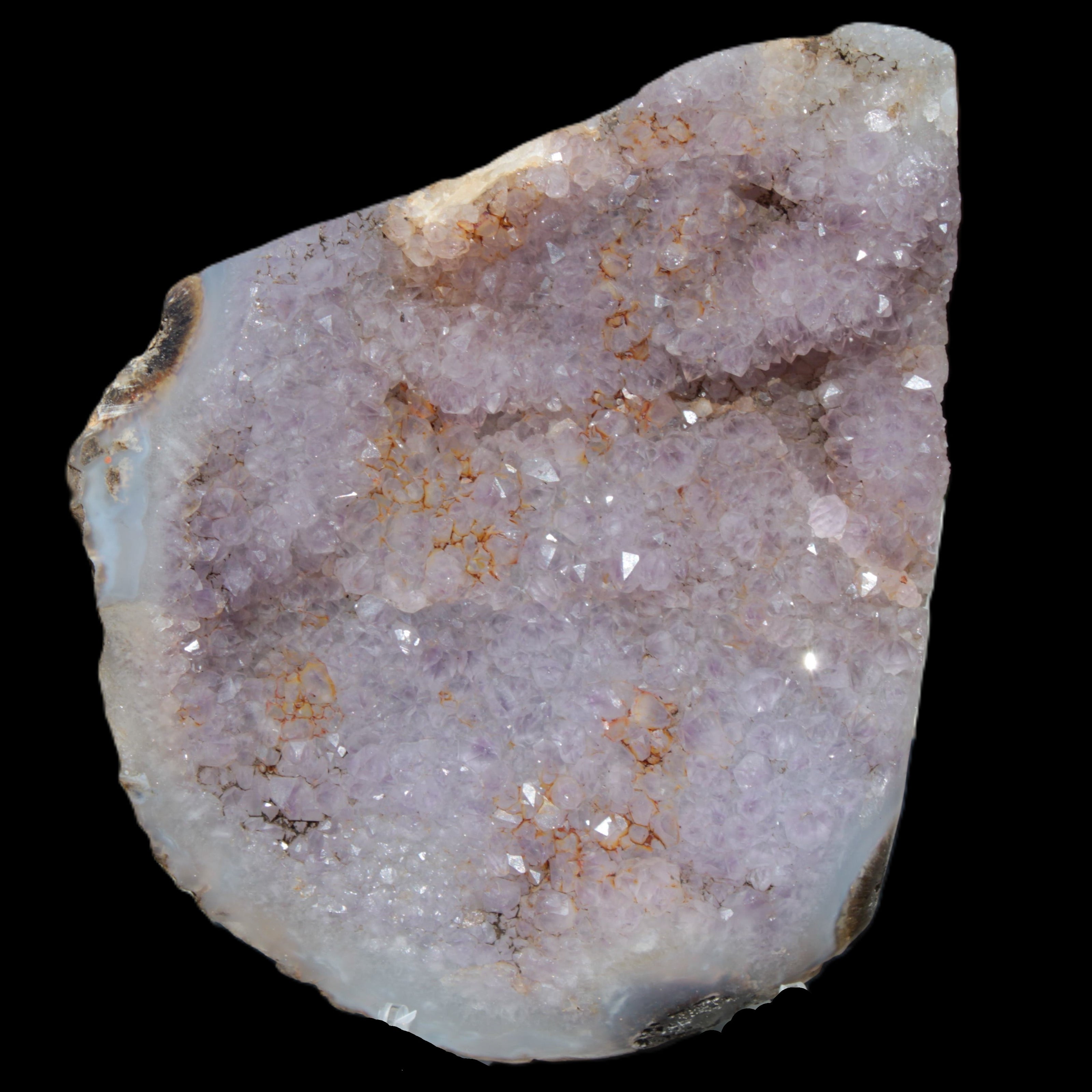 Amethyst geode 145*122*35mm 795g Rocks and Things