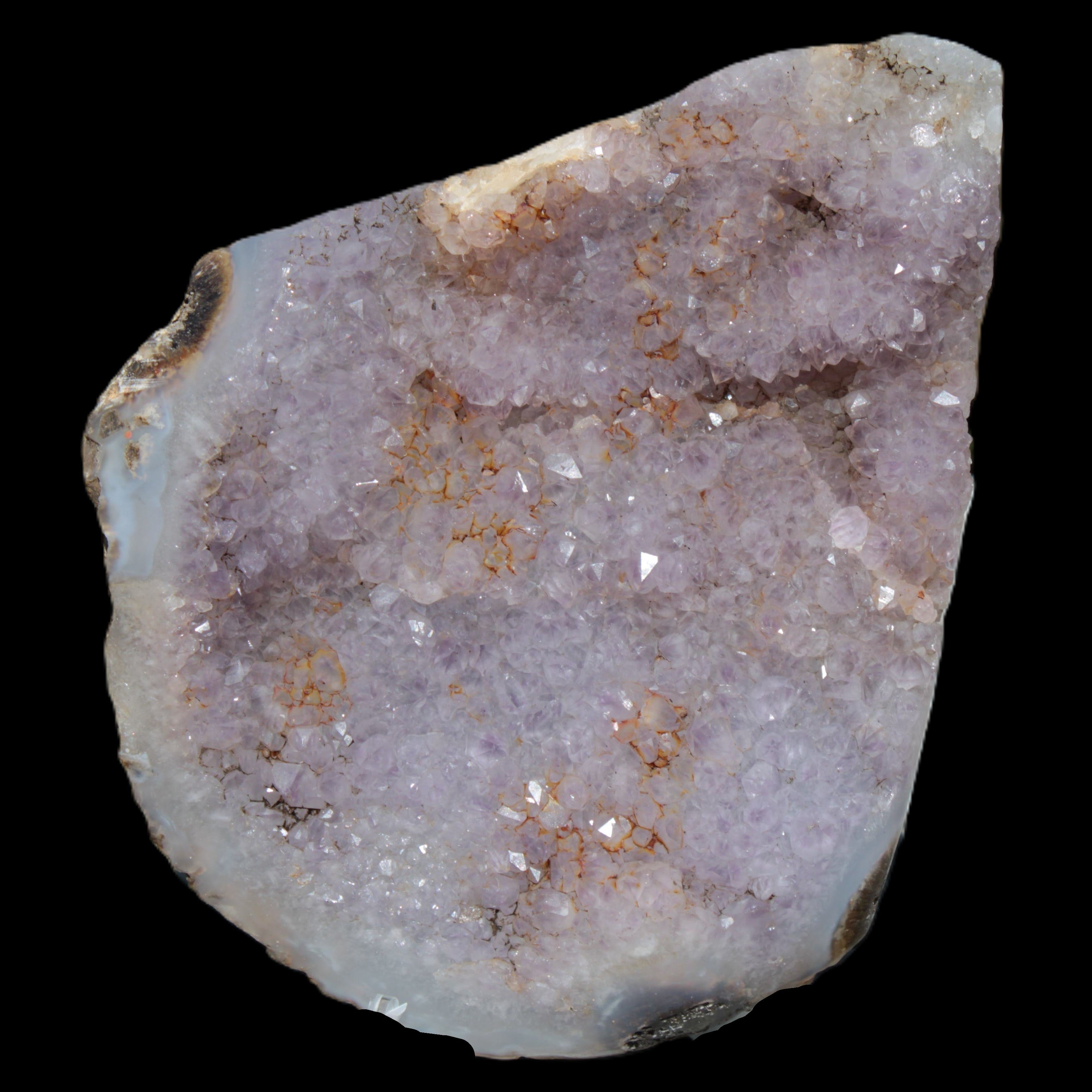 Amethyst geode 145*122*35mm 795g Rocks and Things