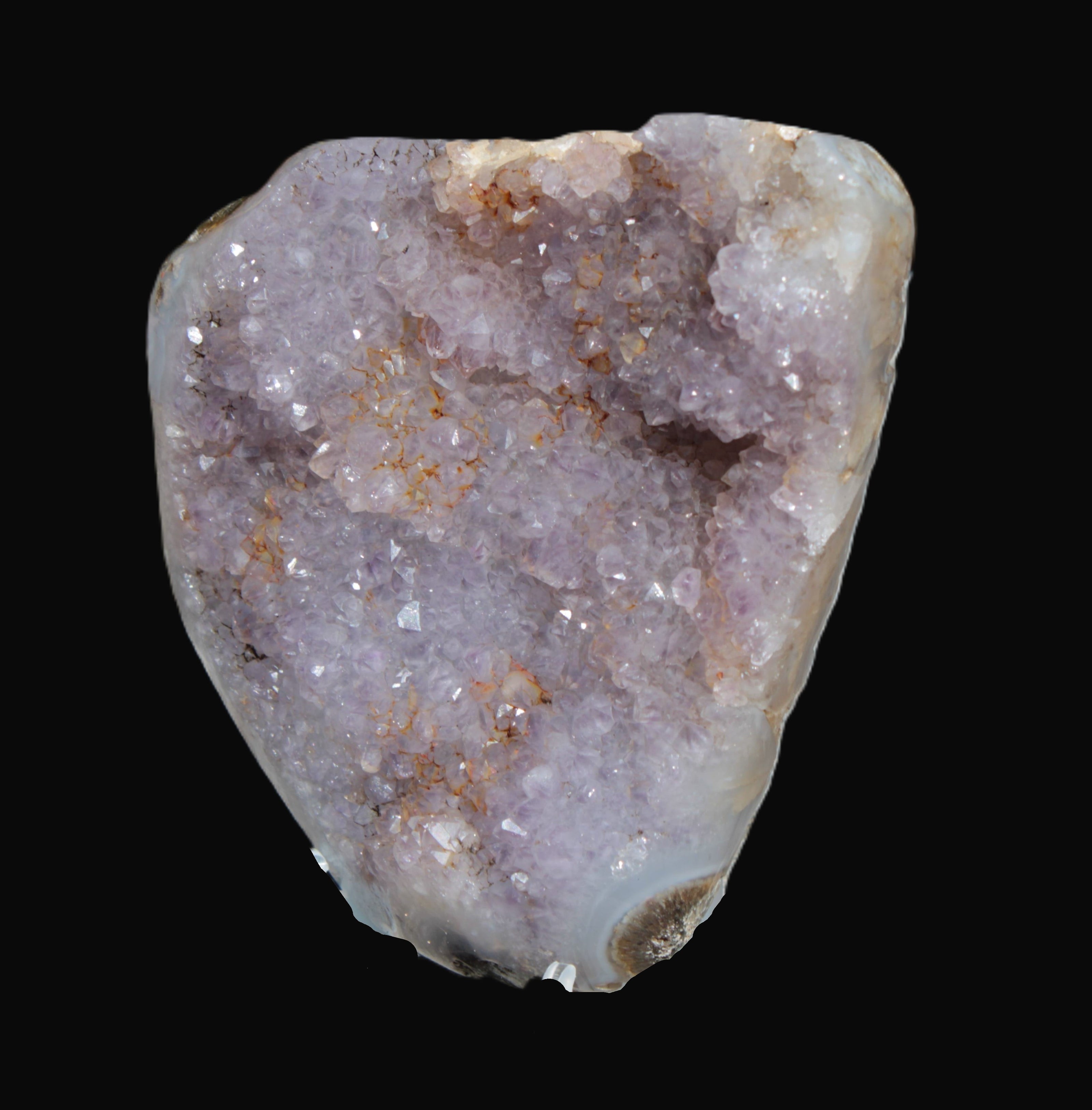 Amethyst geode 145*122*35mm 795g Rocks and Things