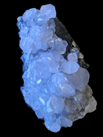 Sparkly Calcite fluorescent cluster 311.2g Rocks and Things