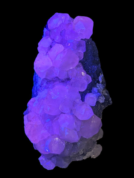 Sparkly Calcite fluorescent cluster 311.2g Rocks and Things