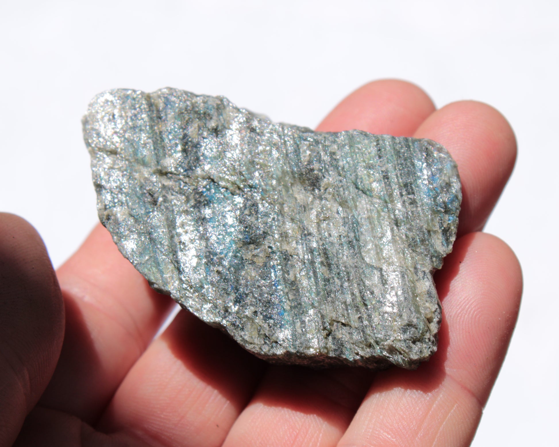 Labradorite natural crystal 89.8g Rocks and Things