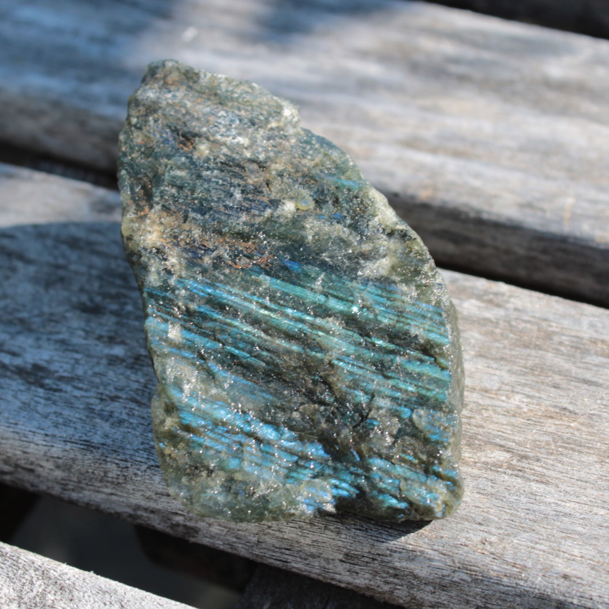 Labradorite natural crystal 89.8g Rocks and Things