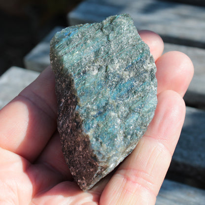 Labradorite natural crystal 89.8g Rocks and Things