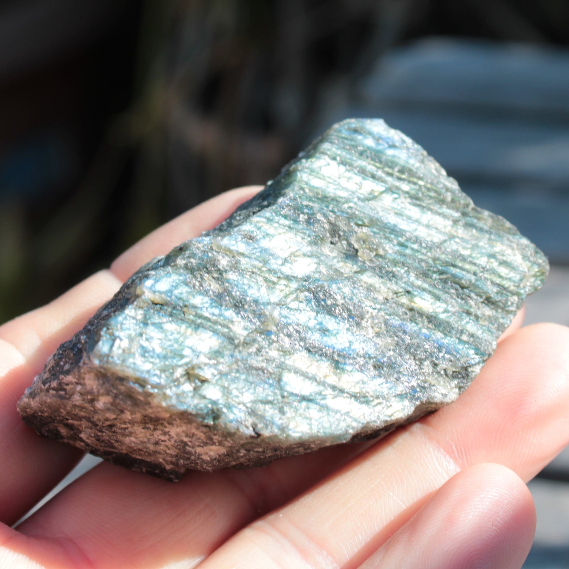 Labradorite natural crystal 89.8g Rocks and Things