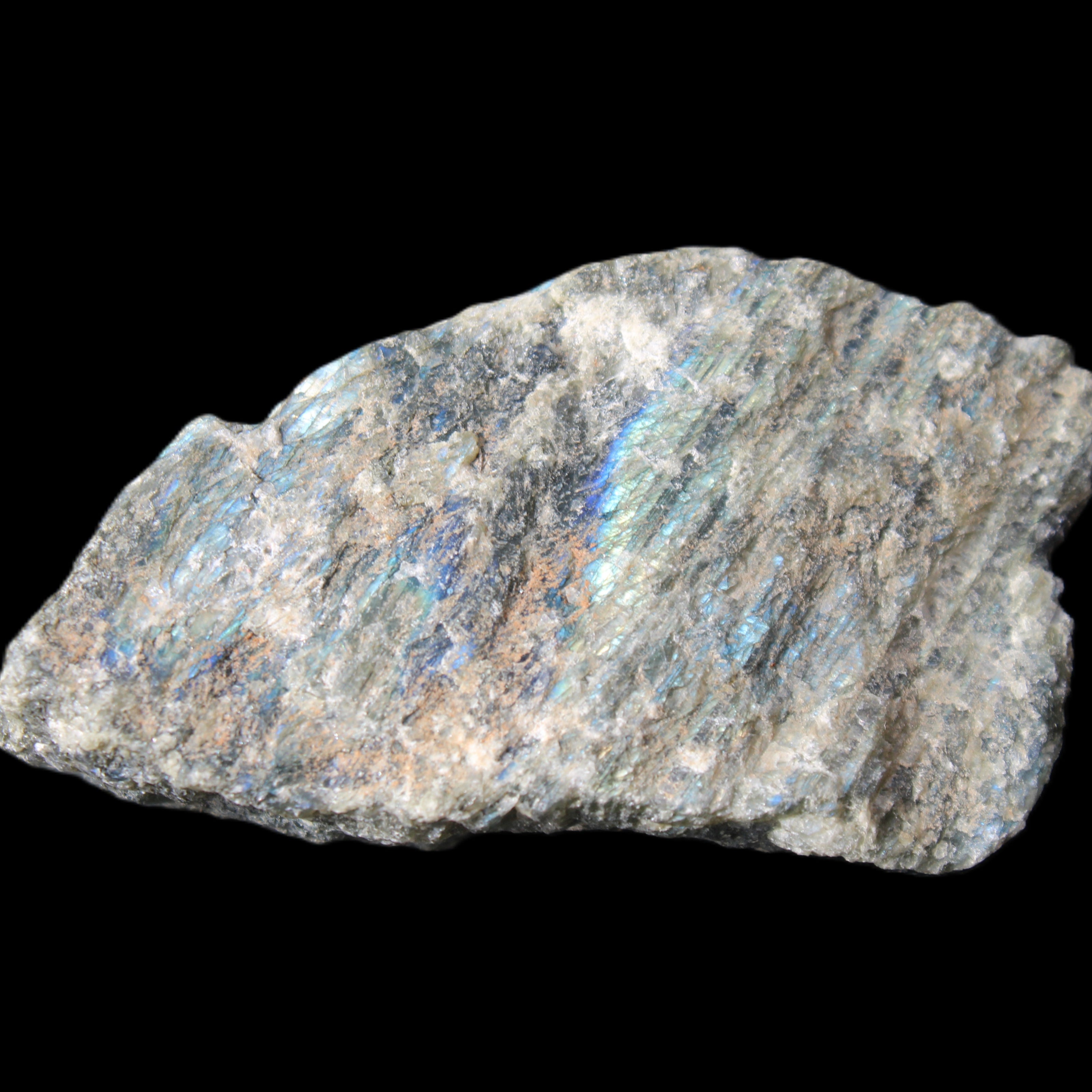 Labradorite natural crystal 89g in sunlight - Rocks and Things Store