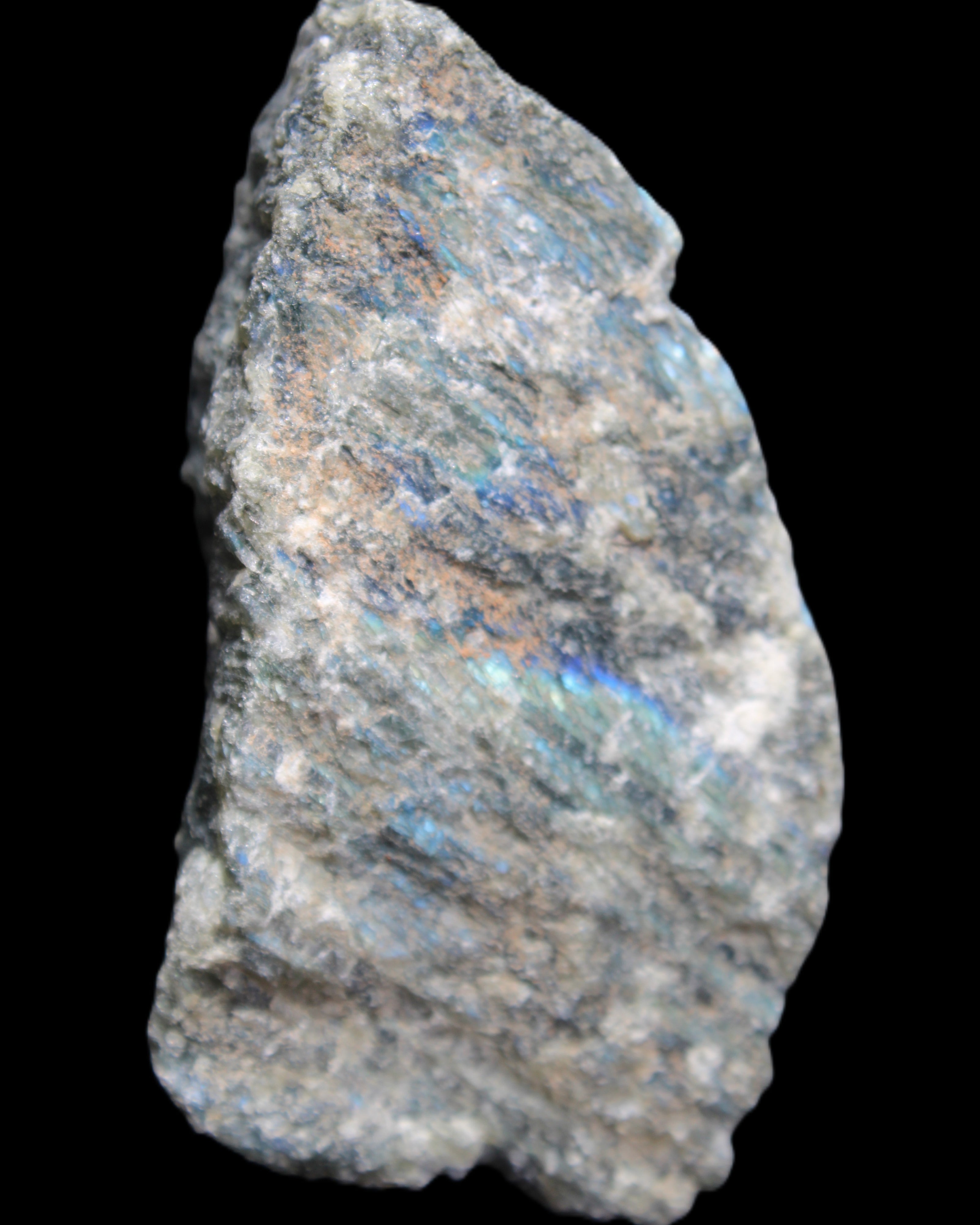 Labradorite natural crystal 89g in sunlight - Rocks and Things Store