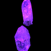 Two Fenster Quartz with hydrocarbons crystals 13-14g Rocks and Things