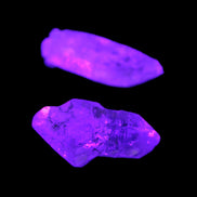 Two Fenster Quartz with hydrocarbons crystals 13-14g Rocks and Things