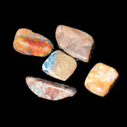 Pietersite 5/6 small polished stones from Namibia 7-8g Rocks and Things