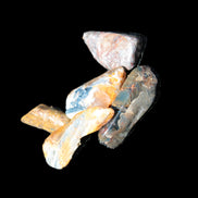 Pietersite 5/6 small polished stones from Namibia 7-8g Rocks and Things