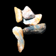 Pietersite 5/6 small polished stones from Namibia 7-8g Rocks and Things