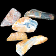 Pietersite 5/6 small polished stones from Namibia 7-8g Rocks and Things