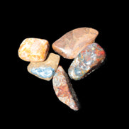 Pietersite 5/6 small polished stones from Namibia 7-8g Rocks and Things