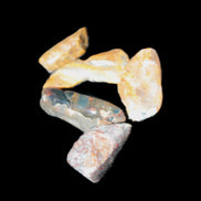 Pietersite 5/6 small polished stones from Namibia 7-8g Rocks and Things