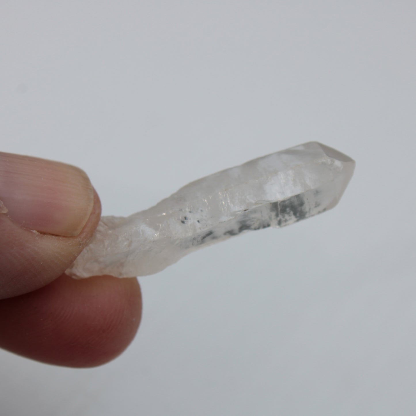 Quartz imprinted curved crystal 3.6g Rocks and Things