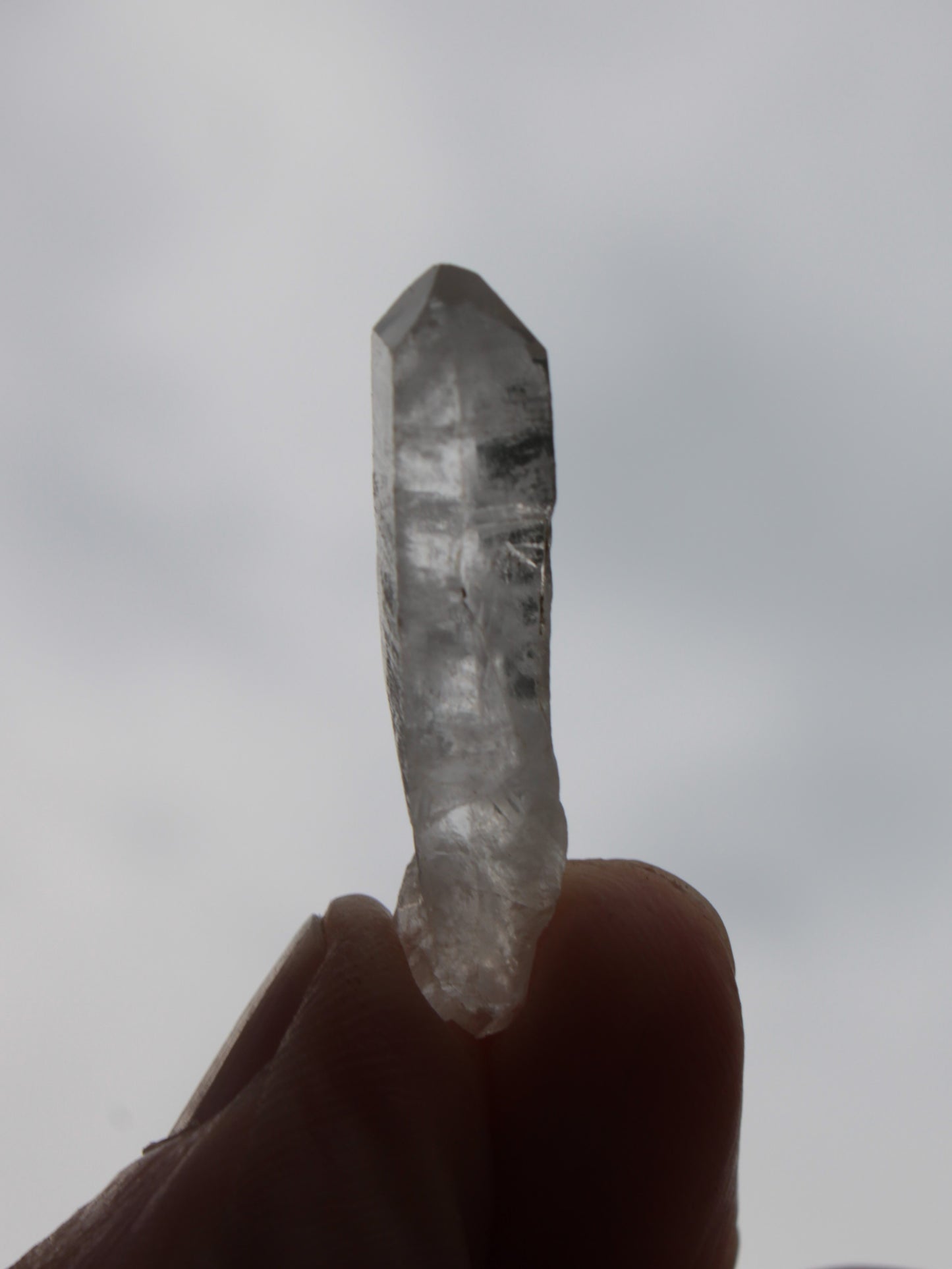 Quartz imprinted curved crystal 3.6g Rocks and Things