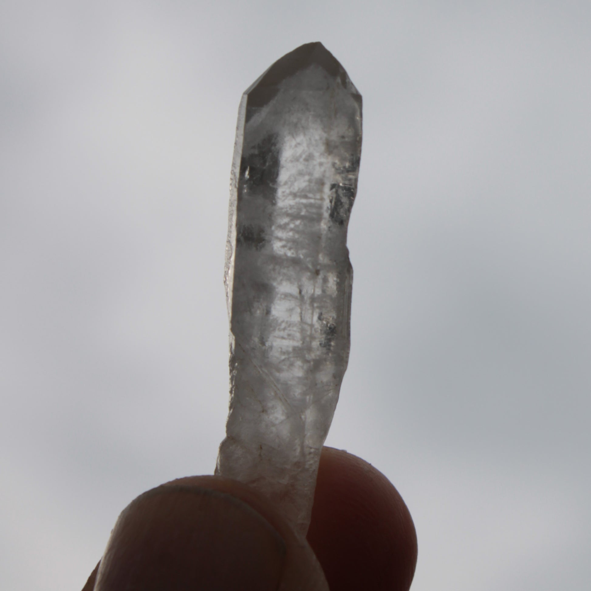 Quartz imprinted curved crystal 3.6g Rocks and Things