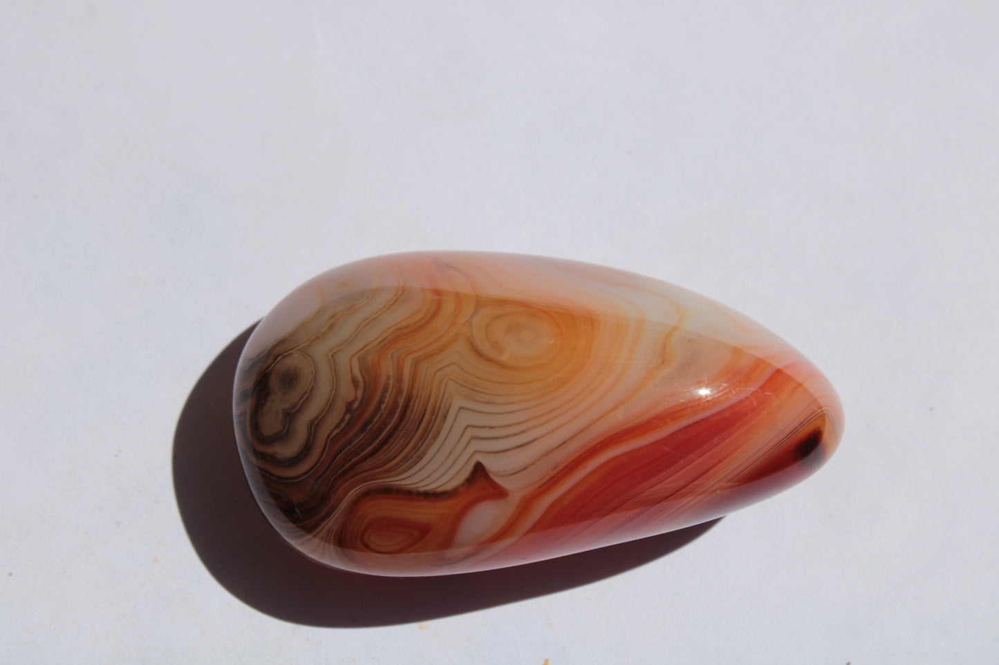 Crazy Silk Banded Agate from Madagascar 38.6g Rocks and Things