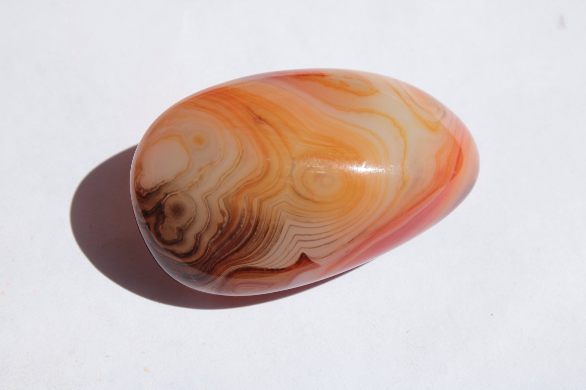 Crazy Silk Banded Agate from Madagascar 38.6g Rocks and Things