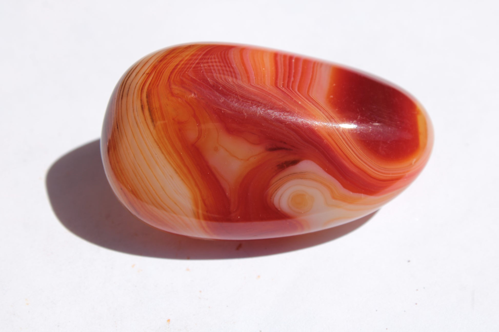 Crazy Silk Banded Agate from Madagascar 38.6g Rocks and Things