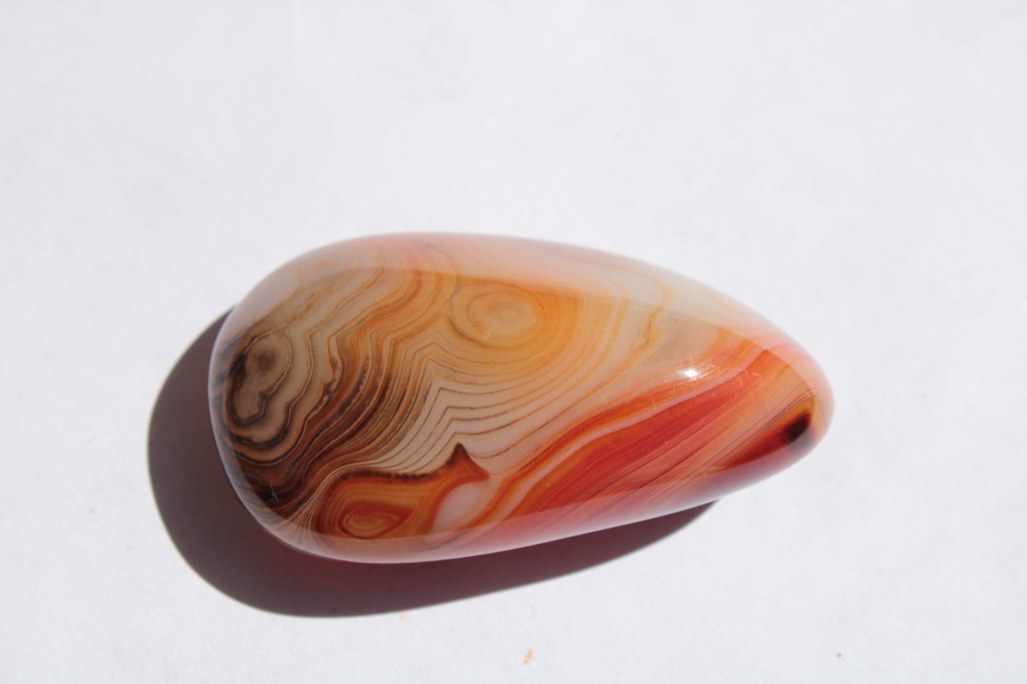 Crazy Silk Banded Agate from Madagascar 38.6g Rocks and Things