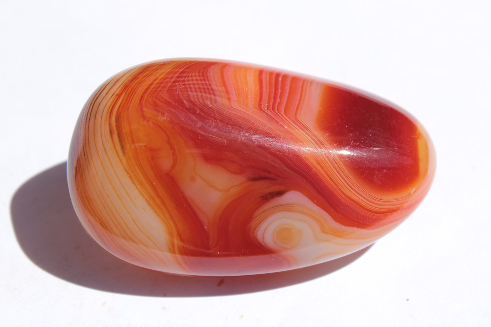 Crazy Silk Banded Agate from Madagascar 38.6g Rocks and Things