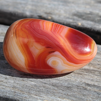 Crazy Silk Banded Agate from Madagascar 38.6g Rocks and Things