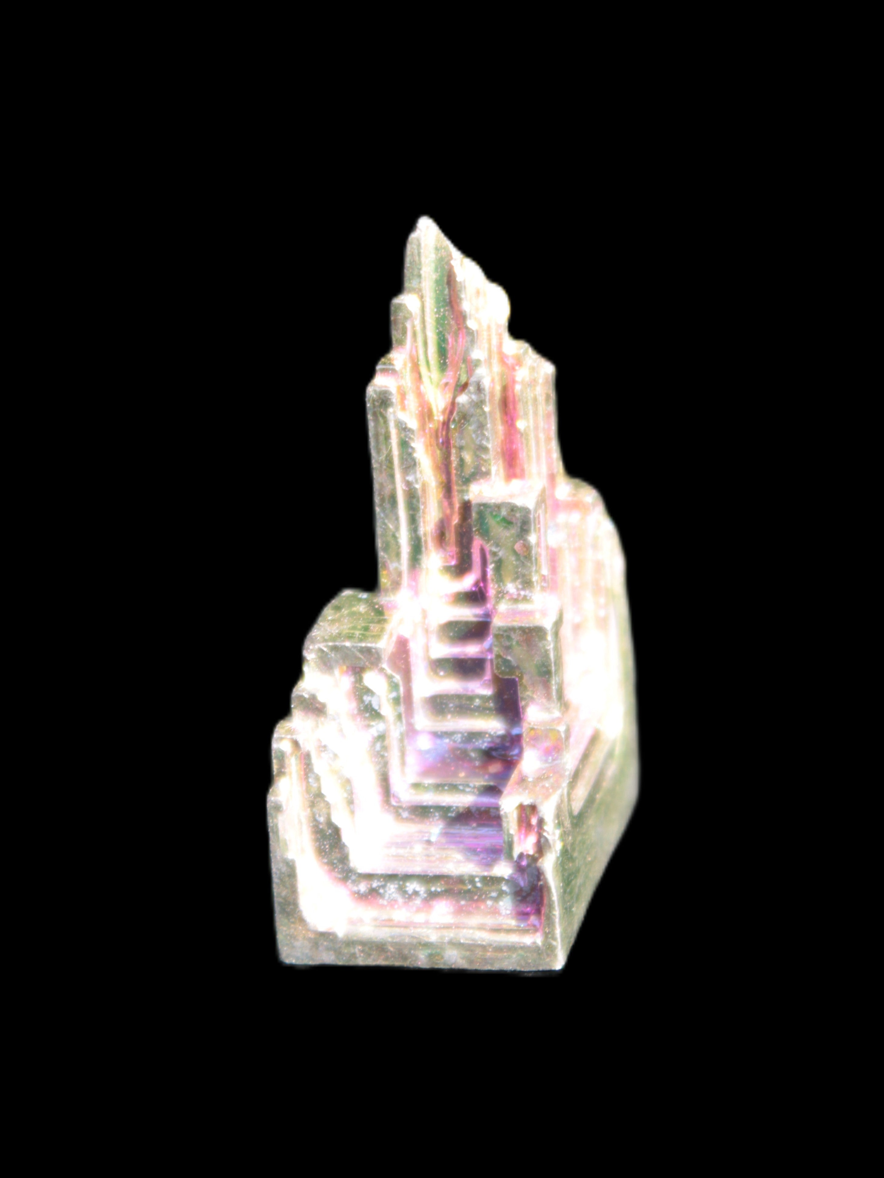 Bismuth castle crystal 12-14g Rocks and Things
