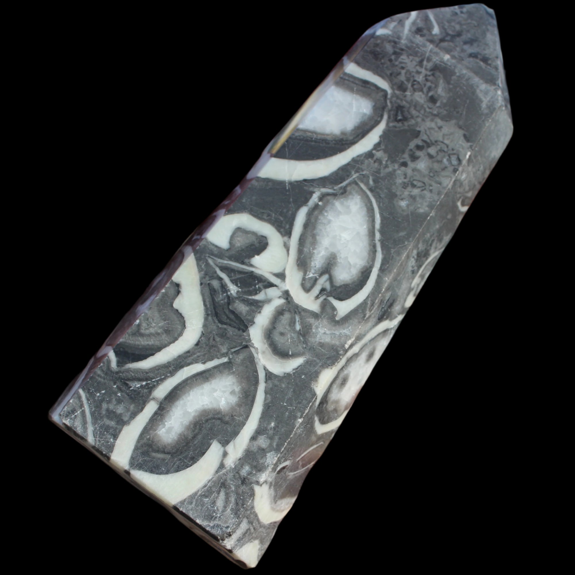 Thousand Eye Stone obelisk 1286g Rocks and Things