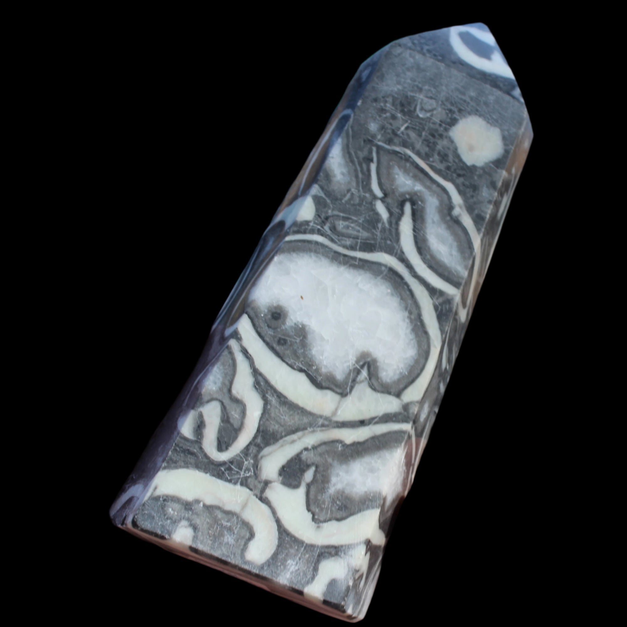 Thousand Eye Stone obelisk 1286g Rocks and Things