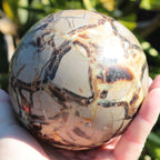 Septarian Dragon Stone sphere 1890g SALE Rocks and Things