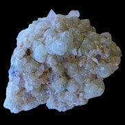 Green Prehnite with Quartz complex natural crystal cluster specimen from Guizhou, China 203g in LED & UV light -  Rocks and Things Store