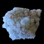 Green Prehnite with Quartz complex natural crystal cluster specimen from Guizhou, China 203g in LED & UV light -  Rocks and Things Store