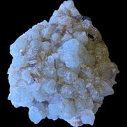 Green Prehnite with Quartz complex natural crystal cluster specimen from Guizhou, China 203g in LED light -  Rocks and Things Store