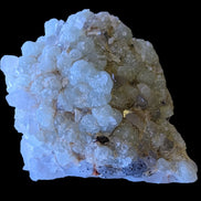 Green Prehnite with Quartz complex natural crystal cluster specimen from Guizhou, China 203g in LED & UV light -  Rocks and Things Store