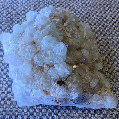 Green Prehnite with Quartz complex natural crystal cluster specimen from Guizhou, China 203g Rocks and Things