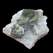 Green Prehnite with Quartz complex natural crystal cluster specimen from Guizhou, China 203g in sunlight -  Rocks and Things Store