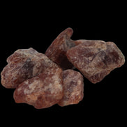 Hessonite orange Garnet 2-10 natural raw crystals 18-20g in dull sunlight - Rocks and Things Store