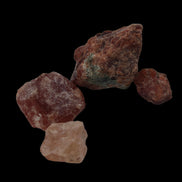 Hessonite orange Garnet 2-10 natural raw crystals 18-20g in dull sunlight - Rocks and Things Store