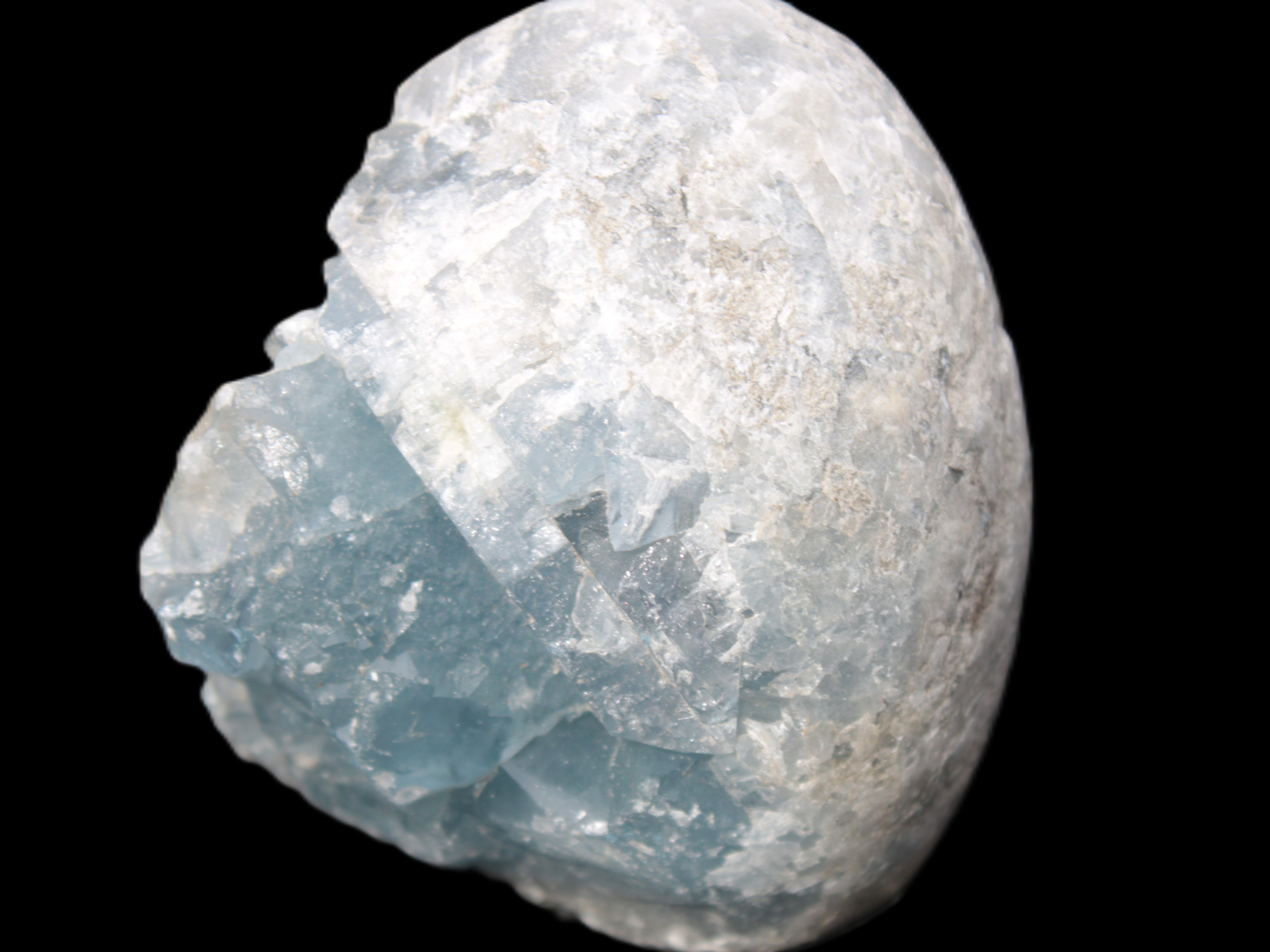 Celestite geode 498g Rocks and Things