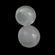 Citrine crystal 2 small spheres 9-10g in sunlight, Rocks and Things Store