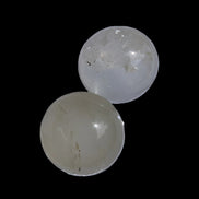 Citrine crystal 2 small spheres 9-10g in sunlight, Rocks and Things Store