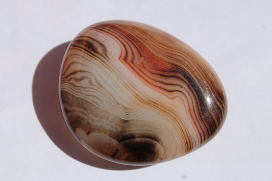 Crazy Silk Banded Agate from Madagascar 28g Rocks and Things