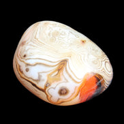 Crazy Silk Banded Agate from Madagascar 35g in sunlight - Rocks and Things Store