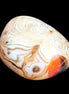 Crazy Silk Banded Agate from Madagascar 35g in sunlight - Rocks and Things Store