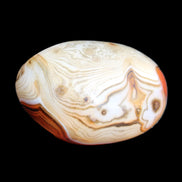 Crazy Silk Banded Agate from Madagascar 35g in sunlight - Rocks and Things Store